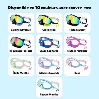 Lunettes de natation à clipser AveLiora™