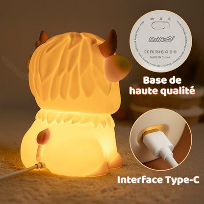 Veilleuse AveLiora® - Vache des Highlands
