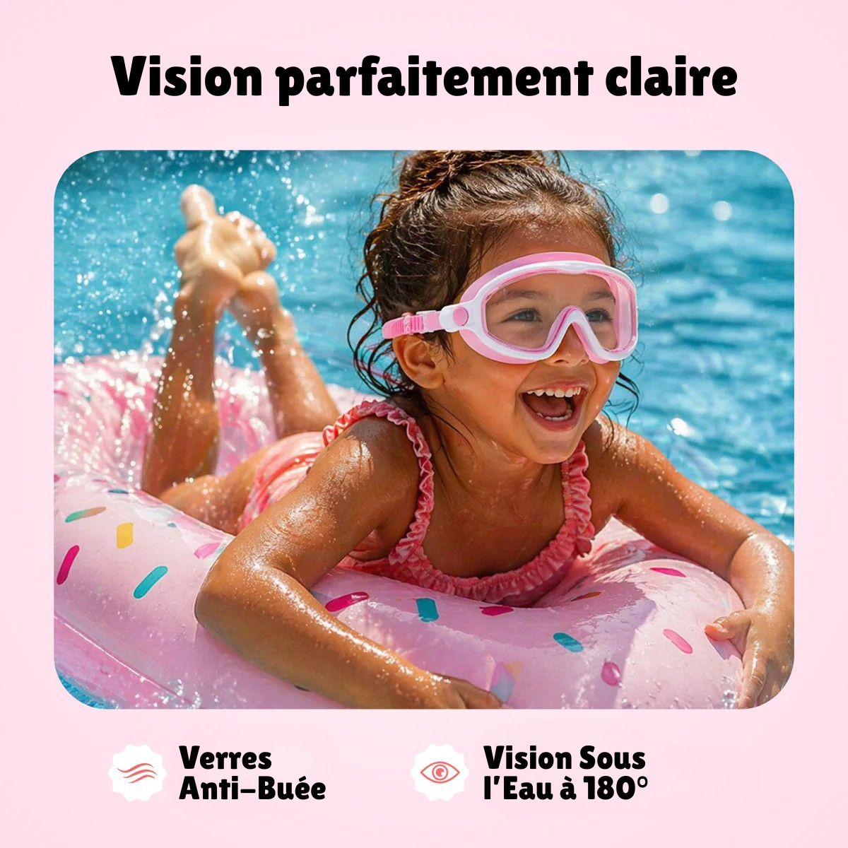 Lunettes de natation à clipser AveLiora™
