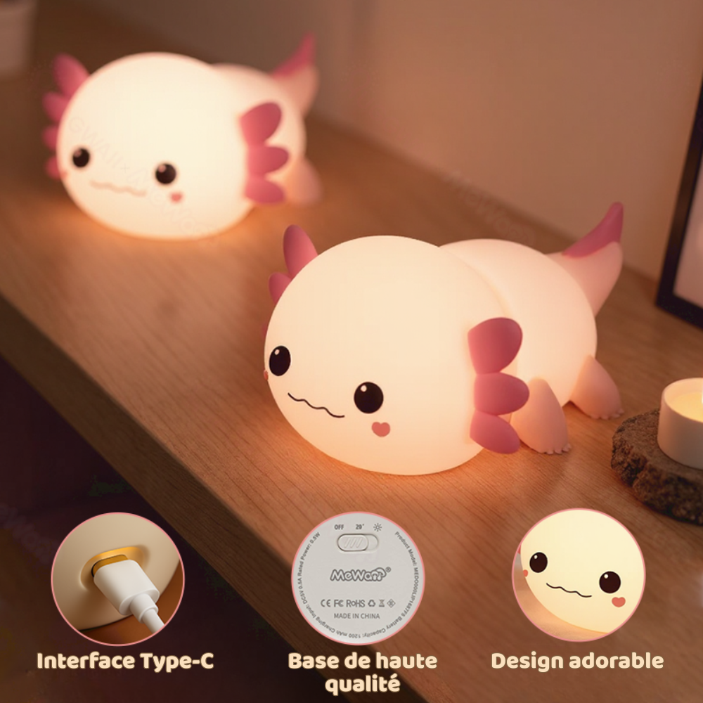 Veilleuse AveLiora® - Axolotl