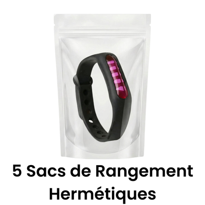 5 sacs de rangement hermétiques