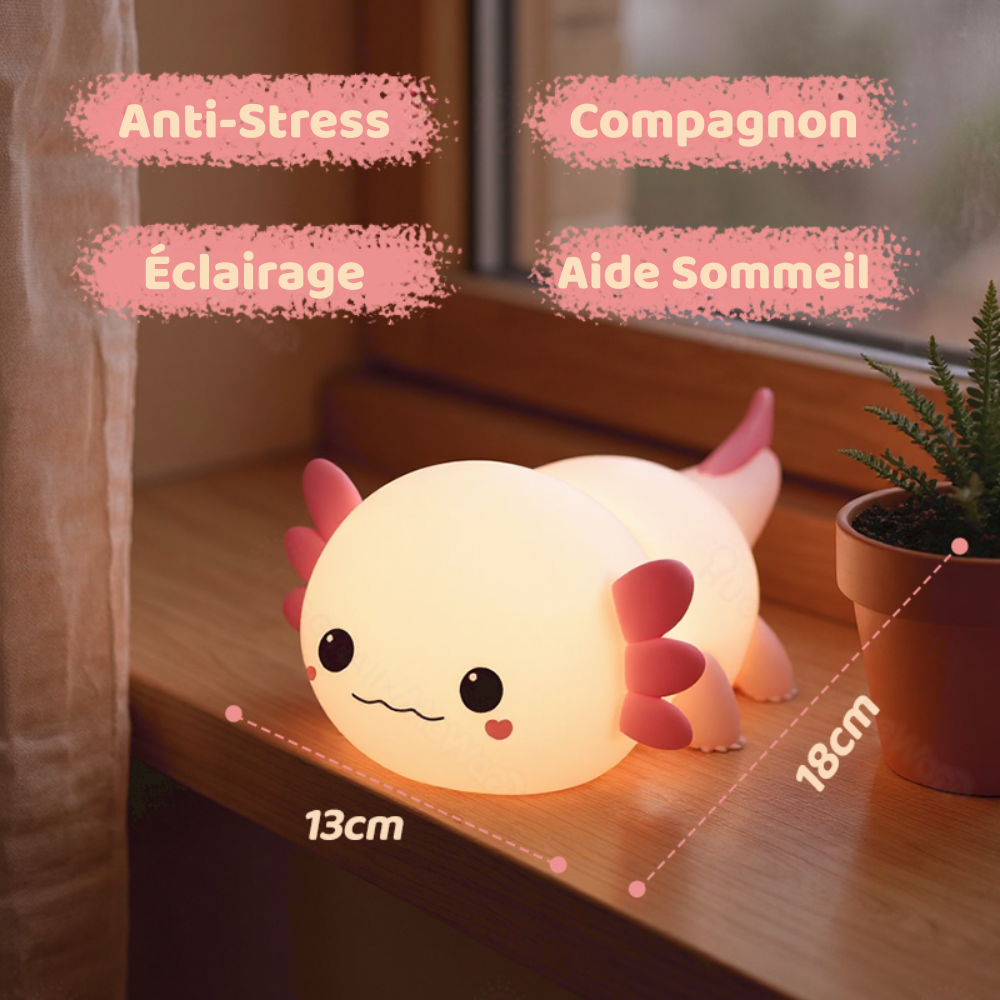 Veilleuse AveLiora® - Axolotl