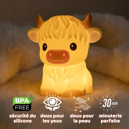 Veilleuse AveLiora® - Vache des Highlands